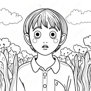 Junji Ito Coloring Pages