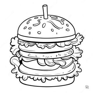 Burger King Coloring Pages