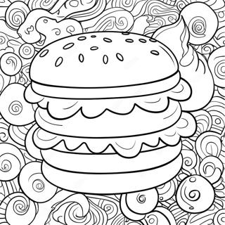 Burger King Logo Coloring Page 51082-40899