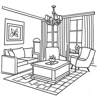 Apartment Coloring Pages