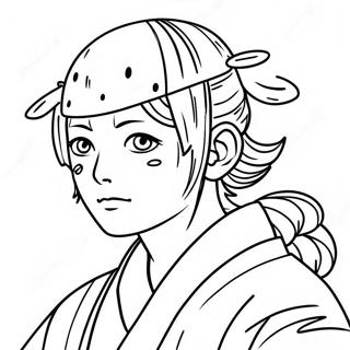 Zenitsu Coloring Pages