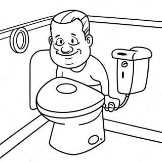 Skibidi Toilet Camera Man Coloring Page 51132-40938