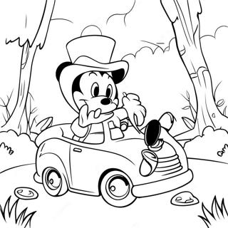 Mickey Mouse Safari Adventure Coloring Page 51142-40942