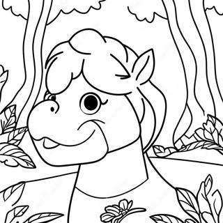 Ferngully Magical Forest Coloring Page 51172-40966