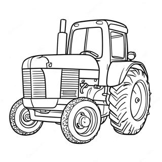 Otis The Tractor Coloring Pages