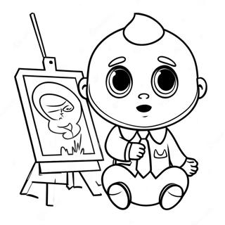 Boss Baby Coloring Pages