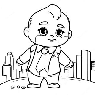 Boss Baby Coloring Page 5121-4259