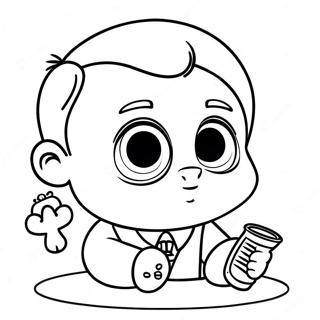 Boss Baby Coloring Page 5121-4260