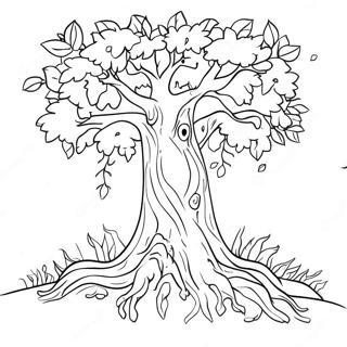 The Giving Tree Coloring Pages