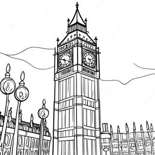 Big Ben In London Coloring Page 51283-41061