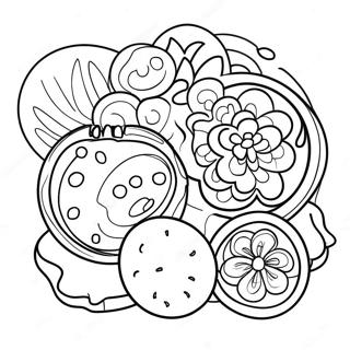 Mooncake Coloring Page 51292-41059