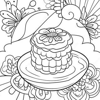 Festive Mooncake Coloring Page 51293-41065