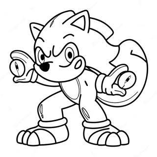 Monster Sonic Coloring Page 51302-41070