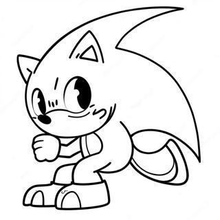 Monster Sonic Coloring Page 51302-41071