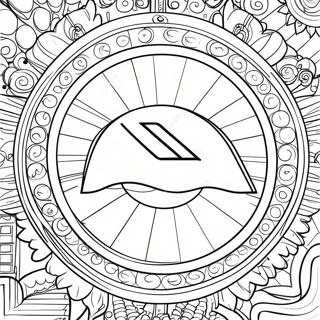 United Airlines Coloring Pages