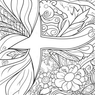 Norwegian Flag Coloring Pages