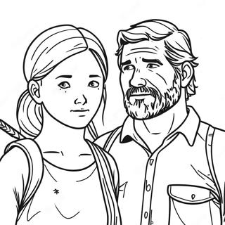 The Last Of Us Coloring Pages