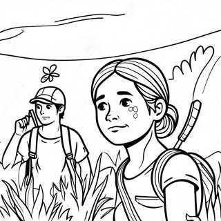 The Last Of Us Coloring Page 51372-41126