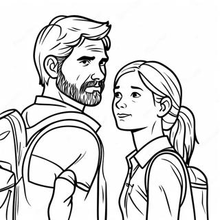 The Last Of Us Coloring Page 51372-41128