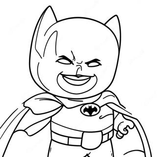 Baby Batman Coloring Pages