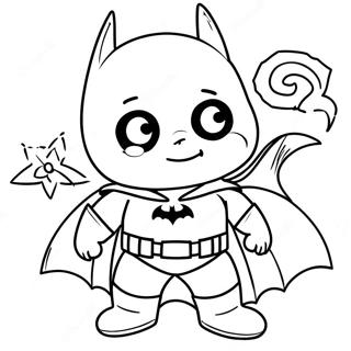 Baby Batman Coloring Page 51392-41143