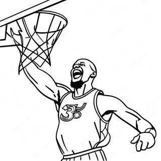 Kareem Abdul Jabbar Coloring Pages