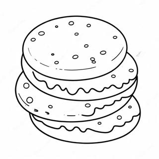 Biscuit Coloring Pages