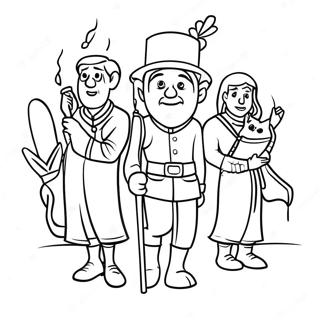 Adventurous Keepers Of The Kingdom Coloring Page 51433-41175