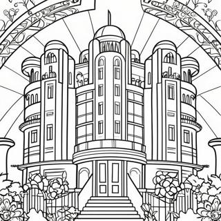 Art Deco Coloring Pages