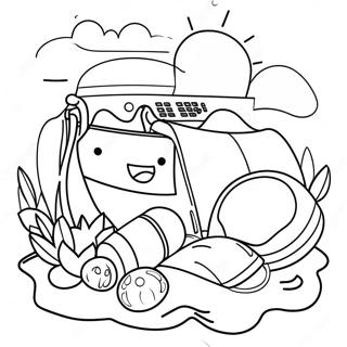 Summer Safety Tips Coloring Page 51472-41207