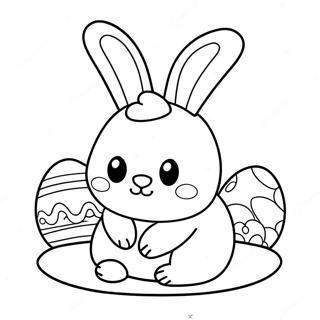 Squishmallow Easter Coloring Pages