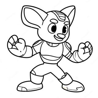 Ratchet In Action Coloring Page 51523-41245