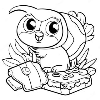 Open Coloring Page For Kids 51532-41256