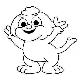 Elmo Halloween Coloring Page 51542-41263