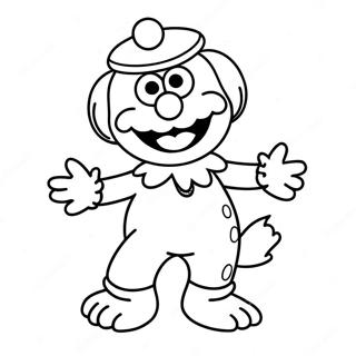 Elmo In A Spooky Costume Coloring Page 51543-41271