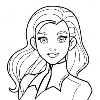 Clever Clover Totally Spies Coloring Page 51583-41329