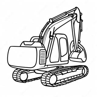 Excavator Coloring Page 5161-4290