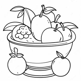 Still Life Coloring Pages