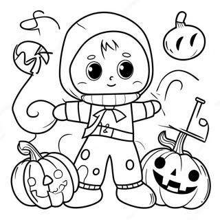 Halloween Math Coloring Page 51662-41356