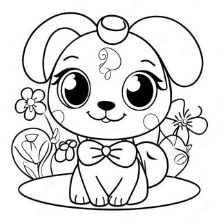 Jewelpet Coloring Page 51672-41374