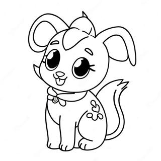 Jewelpet Coloring Page 51672-41376