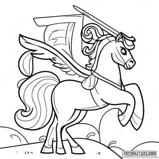 Shining Armor Of God Coloring Page 5172-4305