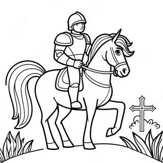 Shining Armor Of God Coloring Page 5172-4308