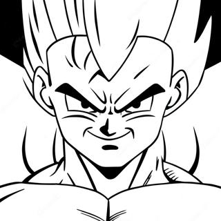 Majin Vegeta Coloring Pages