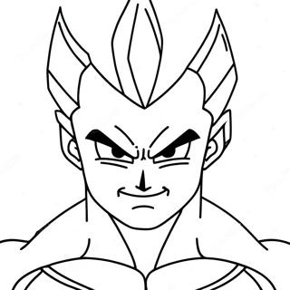 Majin Vegeta Coloring Page 51742-41422