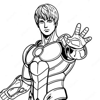 Genos Coloring Pages