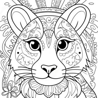 Thick Border Coloring Pages