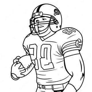 Barry Sanders Coloring Page 51792-41464