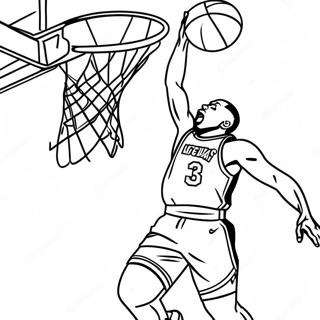 Dwyane Wade Coloring Pages