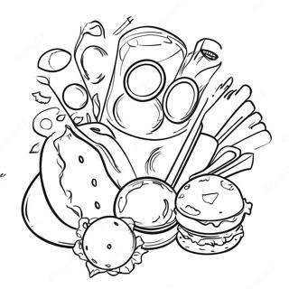 My Favorite Hobbies Coloring Page 5182-4313